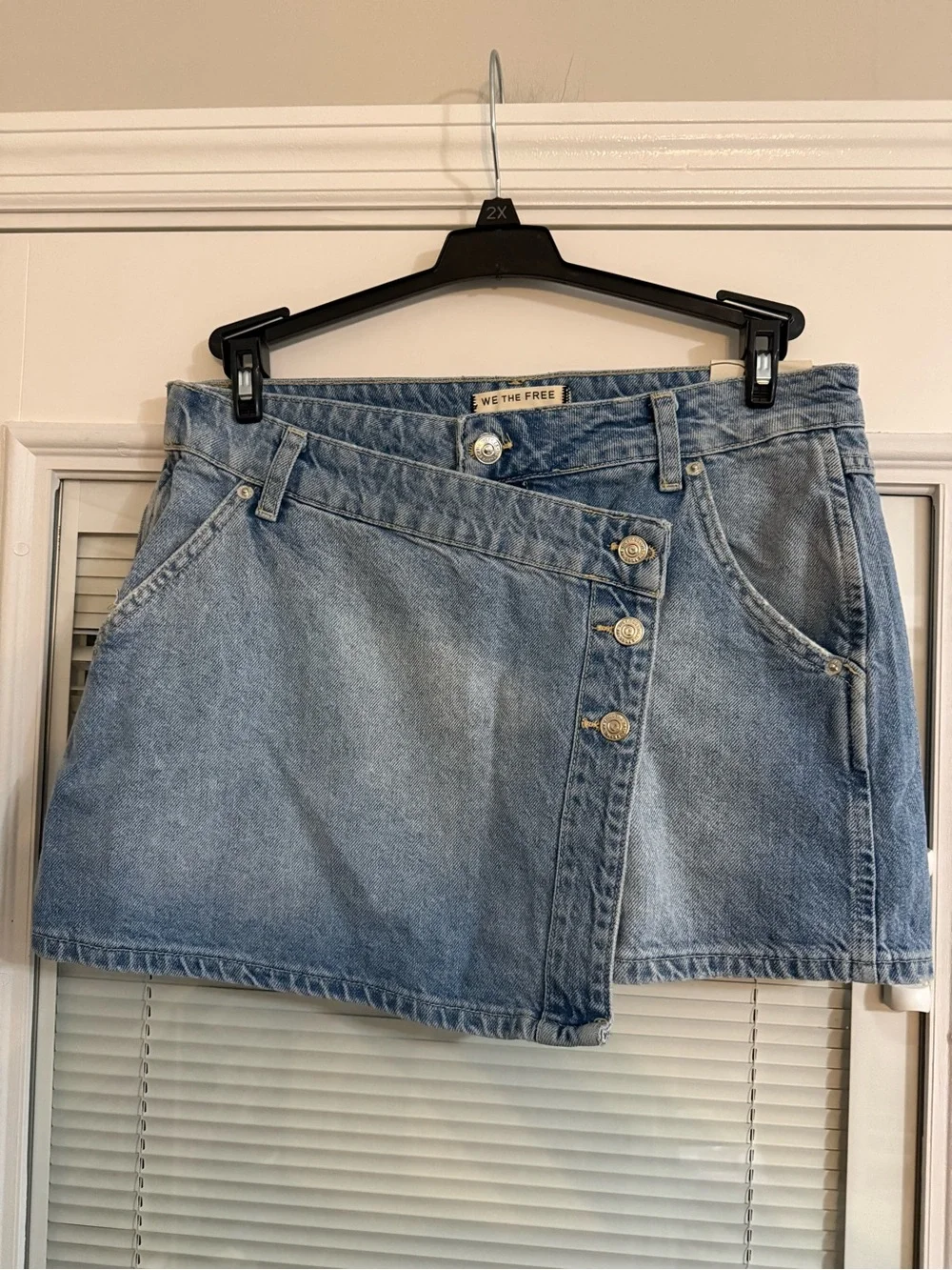 NWT Free People/We the Free Wynn Denim Skirt